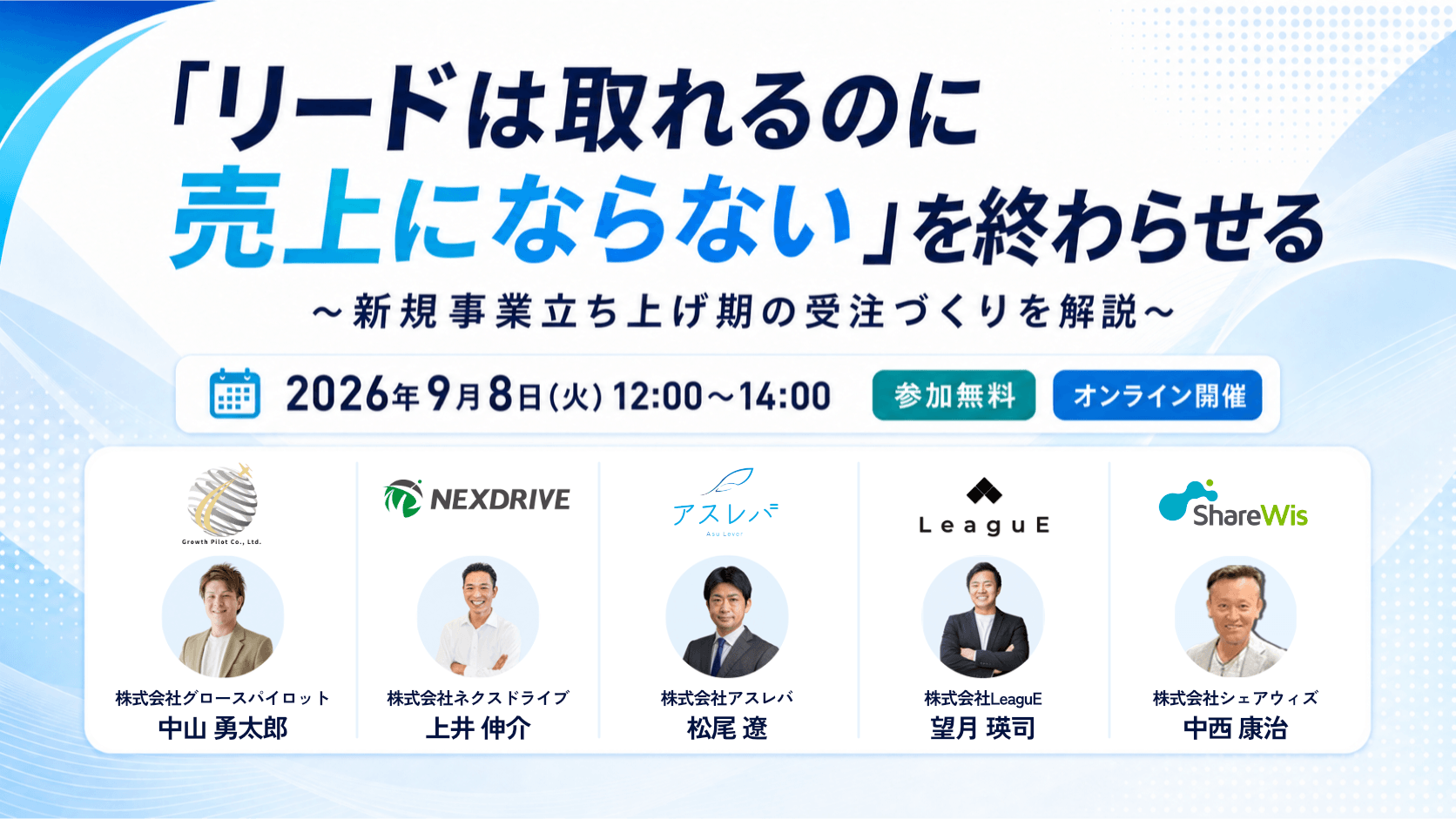 「リードは取れるのに売上にならない」を終わらせる〜新規事業立ち上げ期の受注づくりを解説〜